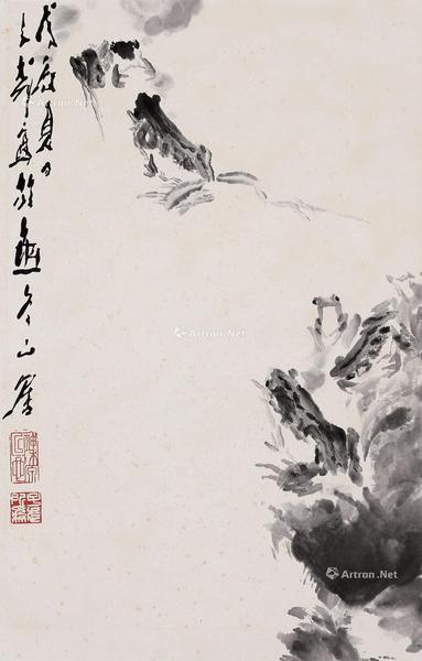  青蛙 镜片 纸本
