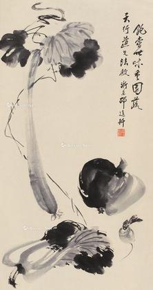  花卉 立轴 水墨纸本