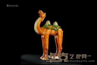  唐代 三彩骆驼俑 高65cm