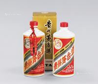  80年代 大飞天牌贵州茅台酒 （二件一组）