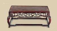  清代（1644-1911） 红木夔龙纹长方台