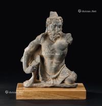  3世纪 石雕犍陀罗座像