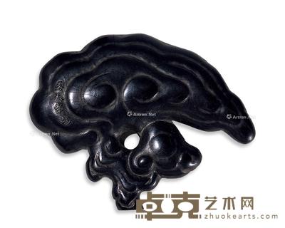 民国 油烟云纹墨 长11cm