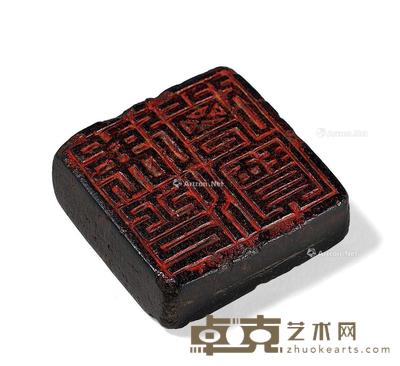  明 石双面印 6.8×7×2.3cm