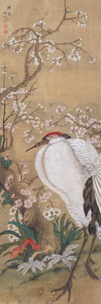  清 花卉