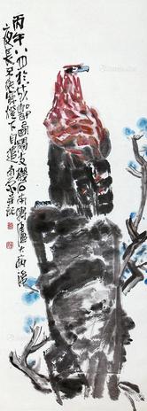  花鸟 纸本立轴