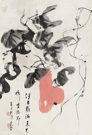  葫芦 立轴 纸本