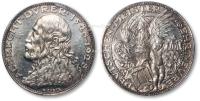 * 德国1928年“丢勒”逝世400周年纪念银章一枚