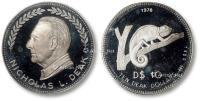 * 1978年尼古拉斯·L·迪克 10迪克美元银币一版共十五枚
