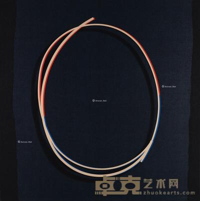 2019年作 分形NO.56 布面综合材料 120×120cm