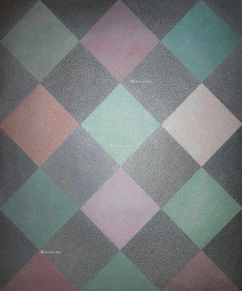  2012年作 水磨石 201207 油彩 画布
