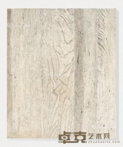  2008年 木之二 绢本 综合材料 37.5×33×2cm