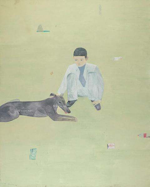  2004年作 夜与昼 - 昼 压克力 画布