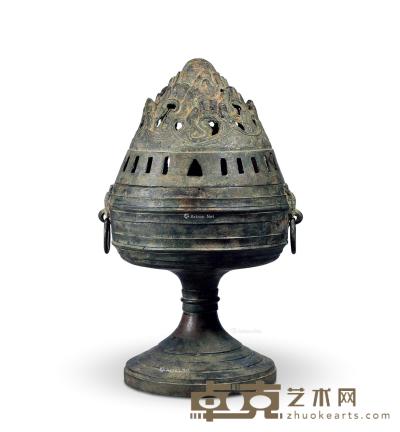  汉 青铜博山炉 高29.5cm