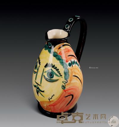  陶瓷水罐（表情） 高31cm