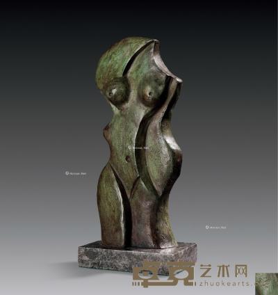  女人体 铸铜雕塑 高33.5cm