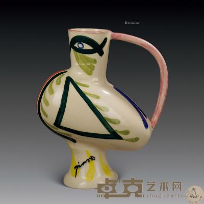  陶瓷水罐（猫头鹰） 高31cm