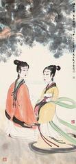  人物 立轴 纸本