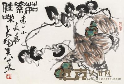 茹素佳味 纸本设色 47×69cm