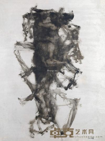  1995年作 黑根 布面油画 198.5×149cm