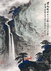  唐人诗意图 立轴 纸本