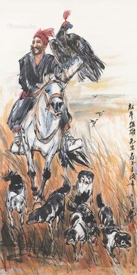  人物 立轴 纸本