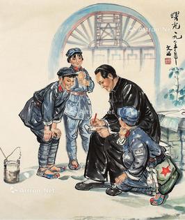  人物 镜片 纸本