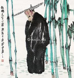  人物 立轴 纸本