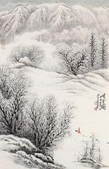  山水 软片 纸本
