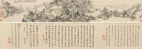  壬子（1792）年作 仿古山水卷 手卷 水墨纸本
