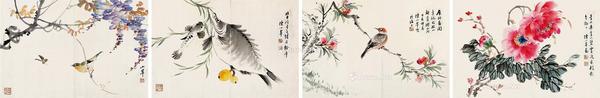  花鸟 镜片