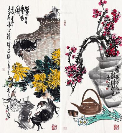  花卉 镜片