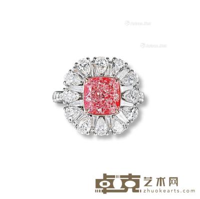 2.52克拉淡粉钻(Light Pink)戒指 --