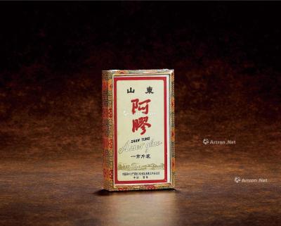  70年代初中国茶叶土产进出口公司山东省土产分公司监制山东阿胶