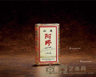  70年代初中国茶叶土产进出口公司山东省土产分公司监制山东阿胶 --
