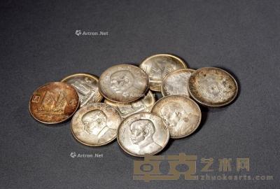  民国·银币一组十枚 通长38.7–39.2mm