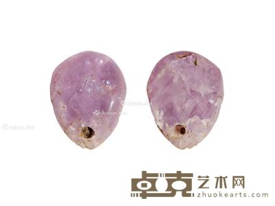  春秋·紫水晶贝币 通长17mm