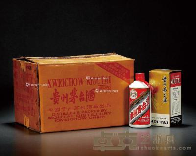  1995年贵州茅台酒（原箱铁盖） --