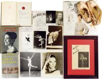  乌兰诺娃等二十世纪伟大芭蕾家手迹合集