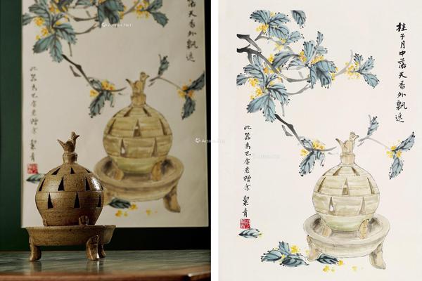  “天香外飘遥”图