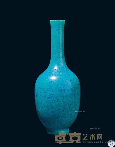 * 清代 炉钧釉观音净瓶 高14cm;直径1.7cm