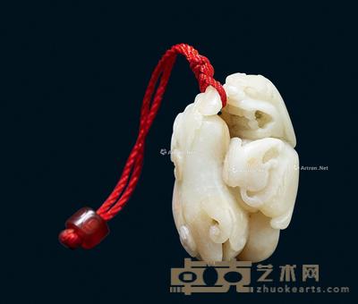 * 清代 事事如意把件 长6cm