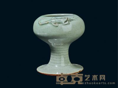 * 元代 元代高丽瓷水盂 高13.5cm;直径6.8cm;底直径11cm