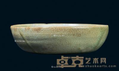 * 宋代 汝窑青釉钵 高3.4cm;直径11.5cm