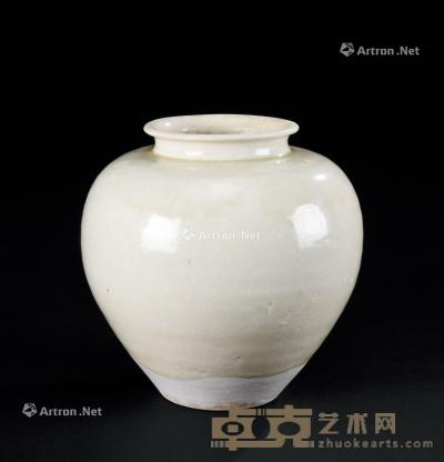  唐代 青白瓷罐 直径19.7；高19.4cm