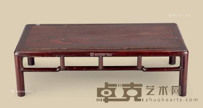  红木长方桌 长69.5cm；宽35.8cm；高19.7cm