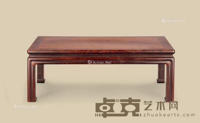  红木长方桌 长82.2cm；宽48cm；高30.5cm