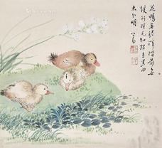  春江水暖鸭先知 立轴 纸本