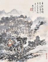  山水 立轴 纸本