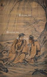  人物 立轴 绢本